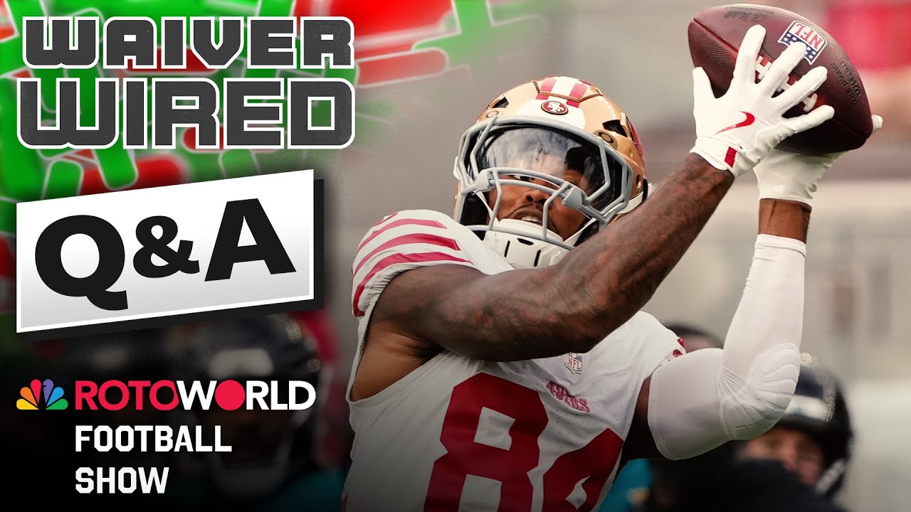 NFL Fantasy Football Q&A w/ RotoPat, Kyle Dvorchak (10/13/25) | Rotoworld Football Show | NBC Sports