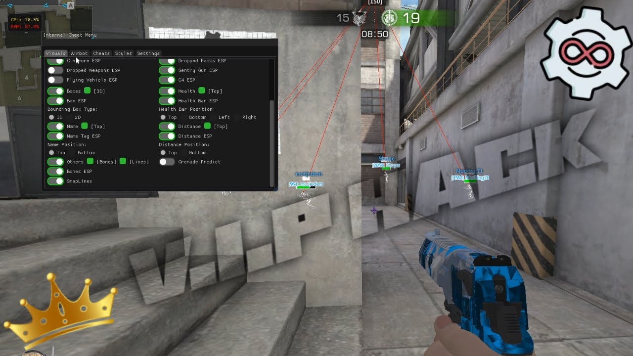 ULTIMATE BLACK SQUAD CHEAT HACK MENU