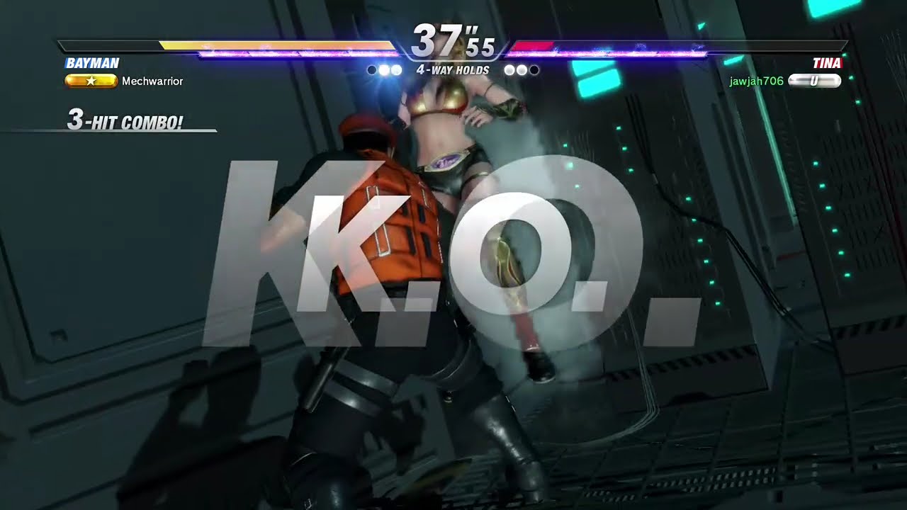 Dead or Alive 6 SNF Lobby match - Mechwarrior (Bayman) vs jawjah706 (Tina) recorded 2/21/26