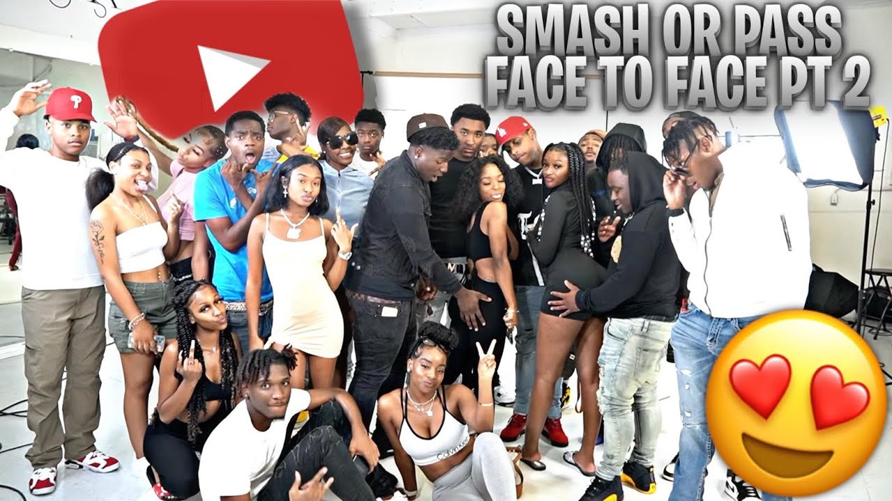 SMASH OR PASS BUT FACE TO FACE PART 2 | YOUTUBERS EDITION! #kingcid #smashorpass #trending #viral