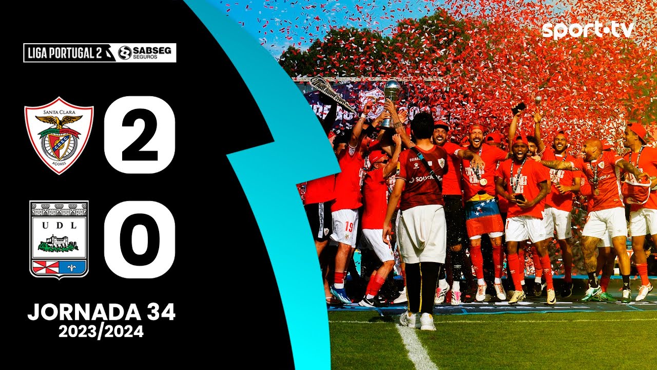 Resumo: Santa Clara 2-0 U. Leiria - Liga Portugal SABSEG | sport tv