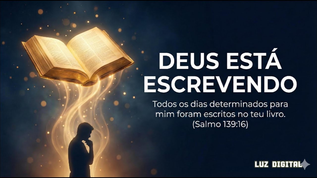 💛✍️ DEUS ESTÁ ESCREVENDO | Louvor Gospel (Worship Propósito) | Salmo 139:16 | Luz Digital