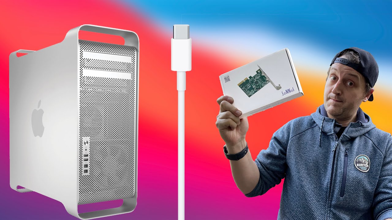 Does USBc make a difference on a classic Mac Pro 5,1 2010? Sonnet Allegro and the Samsung T7 vs M1