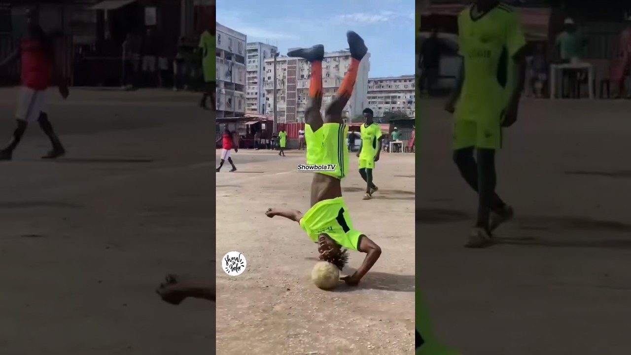 A Maior Louco Do Futebol De Rua 😱 Reis Dos Dribles 🇦🇴