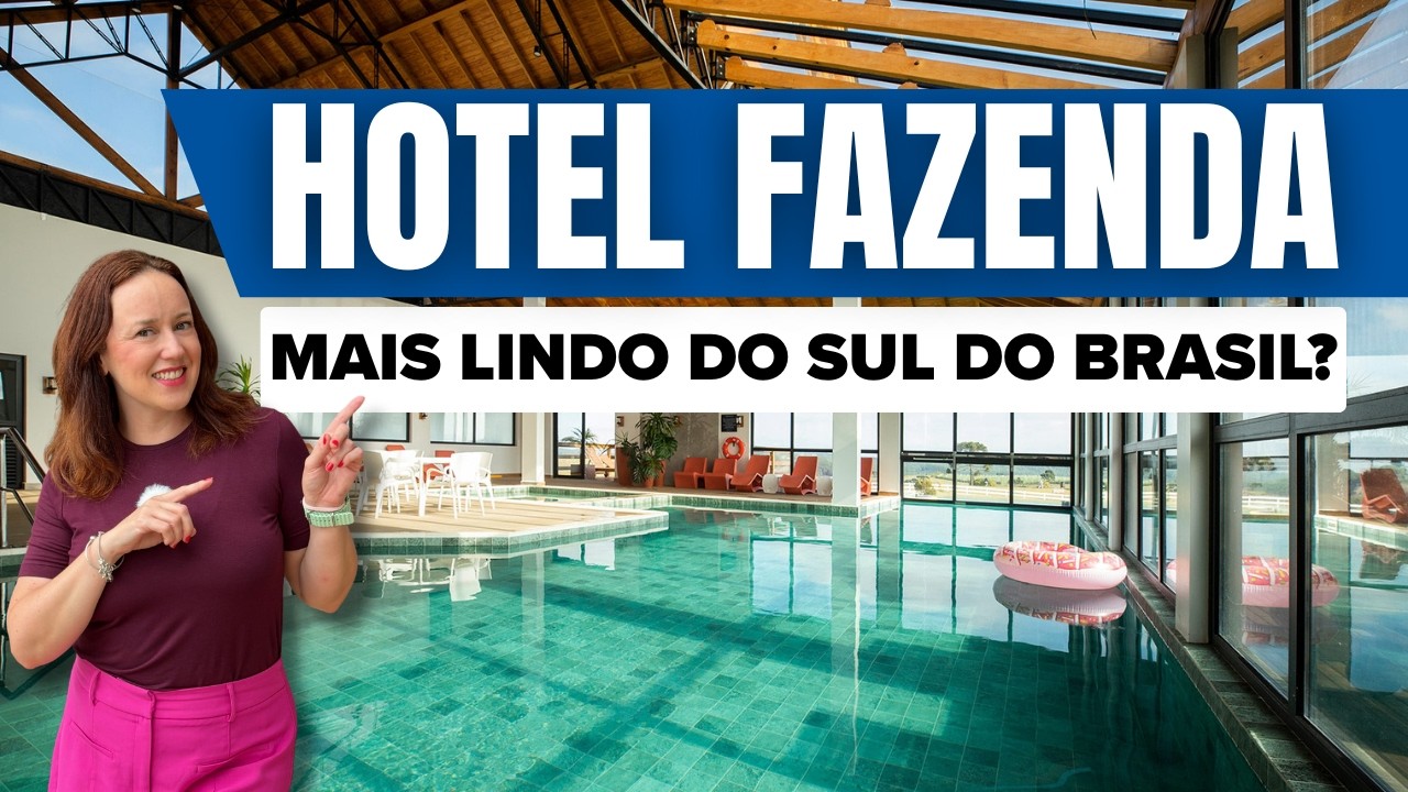 O Hotel Fazenda mais LINDO do Sul do Brasil?