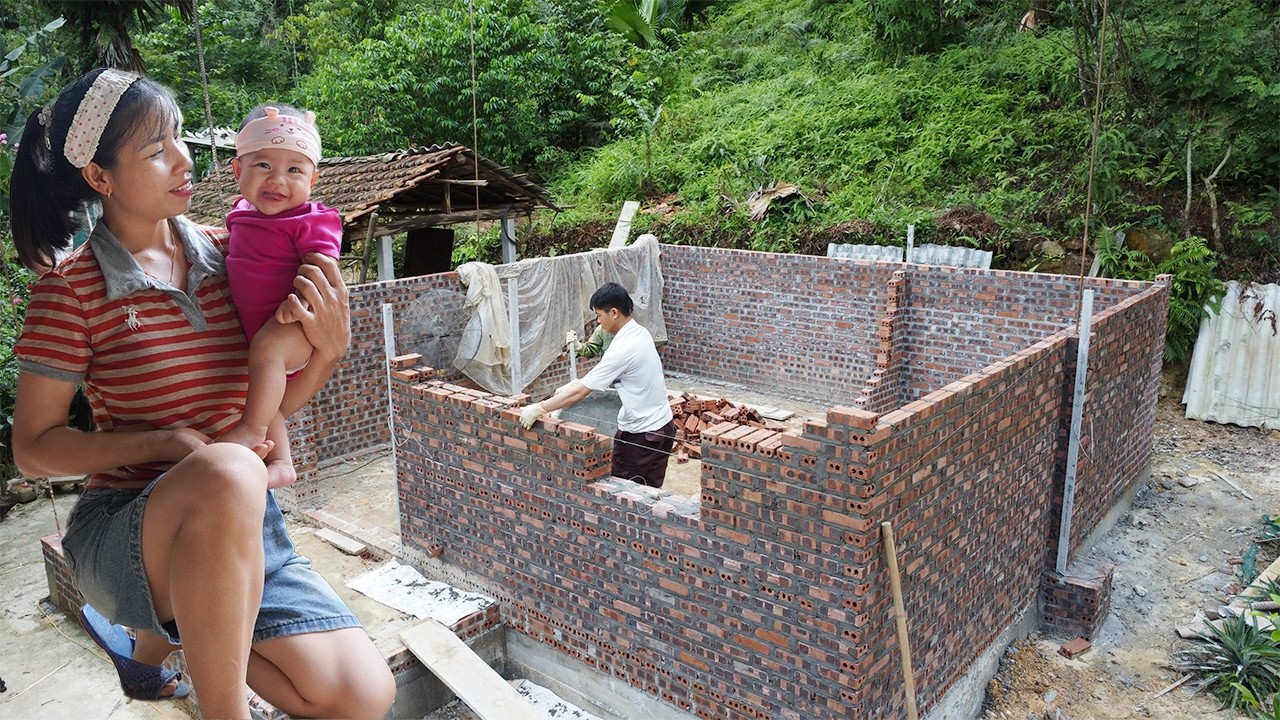 Lily Helped Build Our New House and Cooked Dinner for the Construction Crew