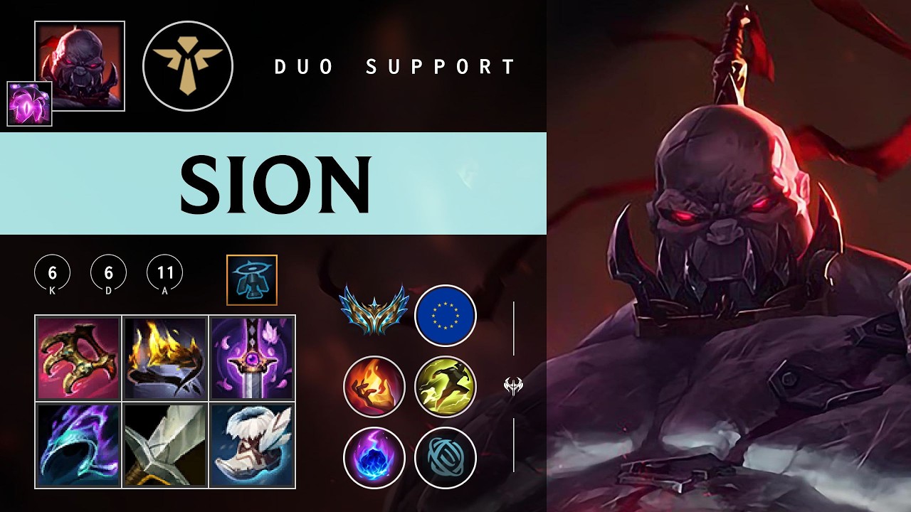 Sion Support vs Nami - EUW Challenger Patch 26.05