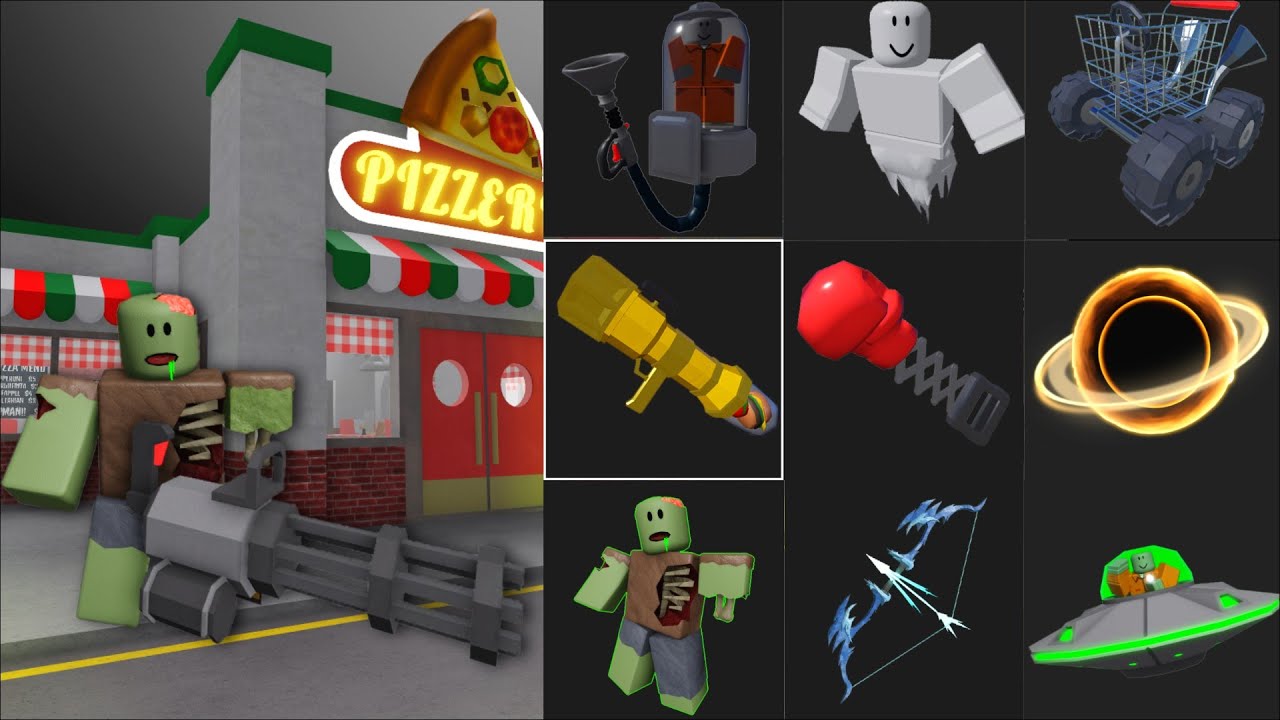 Предмет, связанный с зомби, в игре Barry's Prison Run на Roblox.