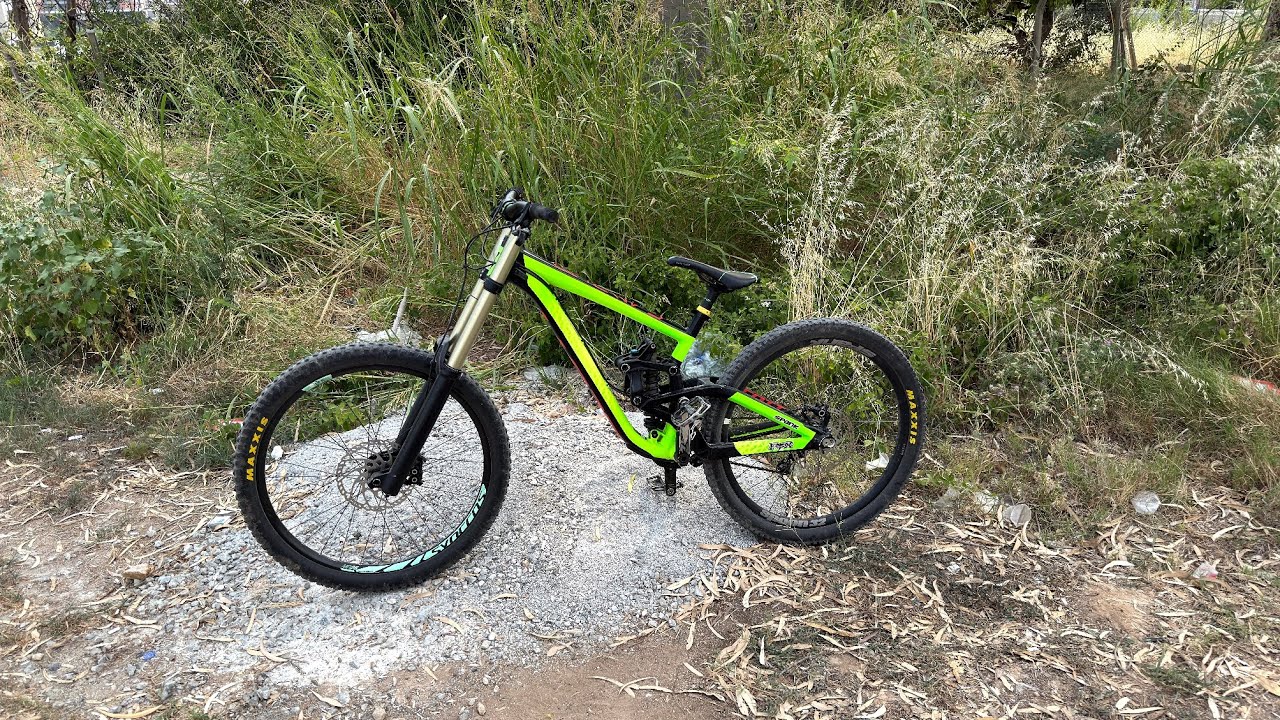 Scott Gambler 720 downhill bisikletimi tanıttım/bike check