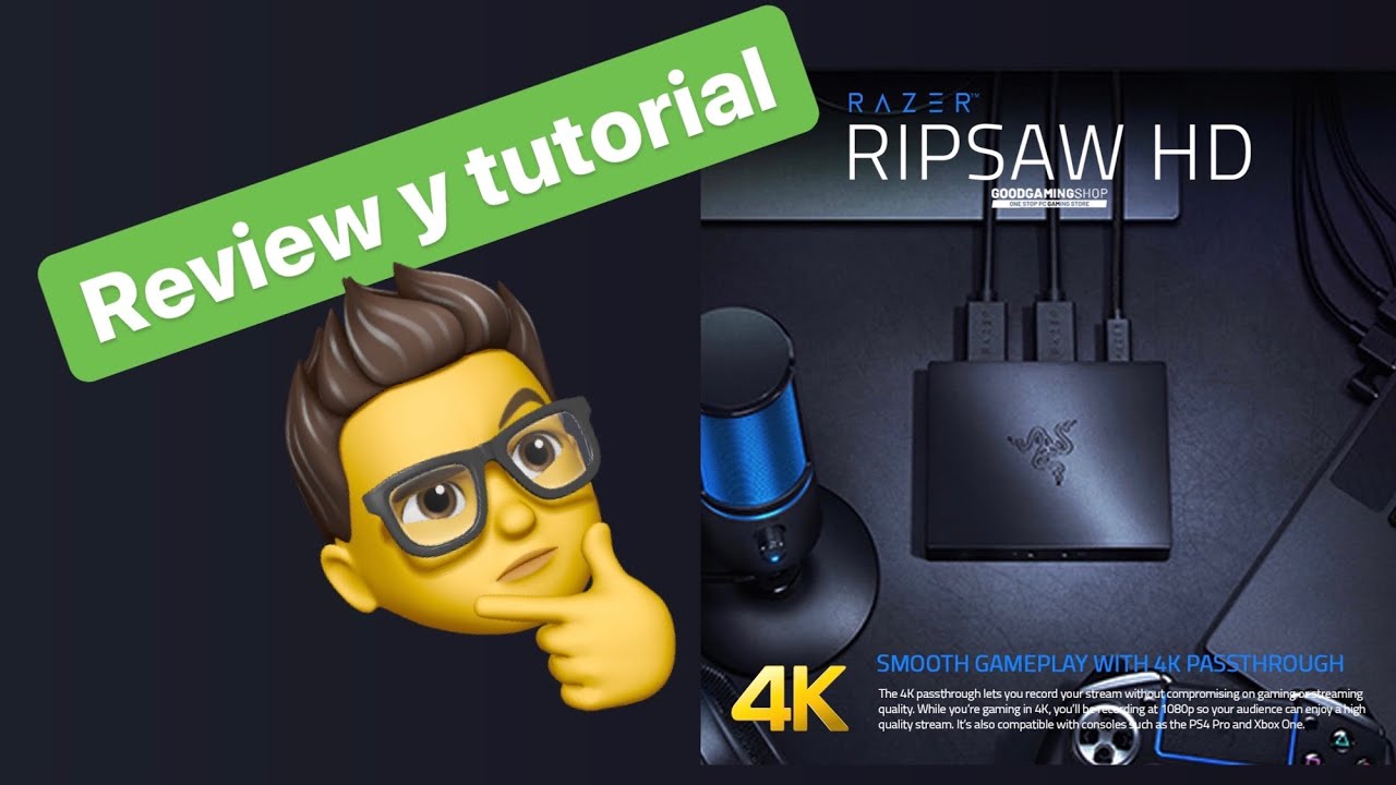 Review Razer Ripsaw HD - Características y TUTORIAL DE CONFIGURACIÓN de esta CAPTURADORA
