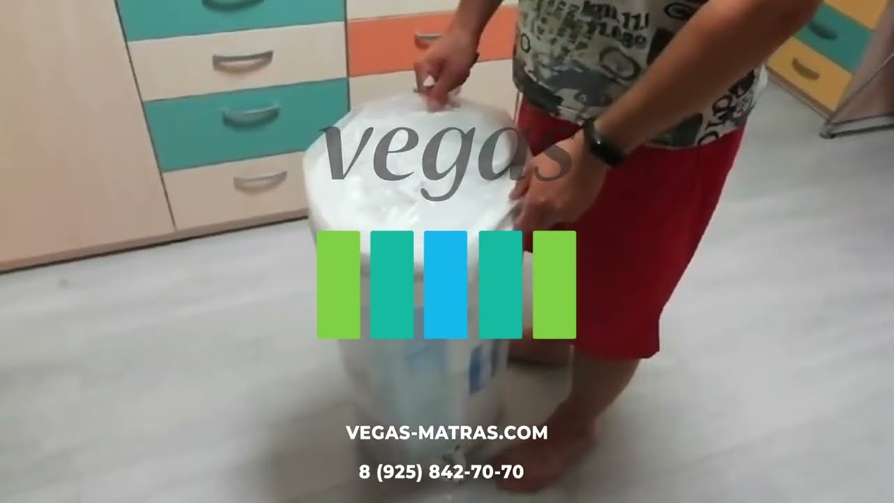 Видеоотзыв о матрасе Vegas Smart Tempo