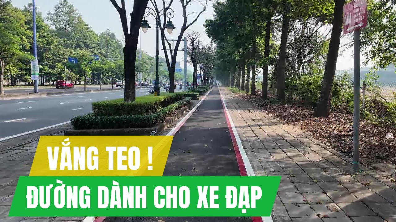 Lẻ bóng đến mát lạnh ở đường dành cho xe đạp tại Sài Gòn | Cảm giác an toàn nhưng chưa tiện lợi?