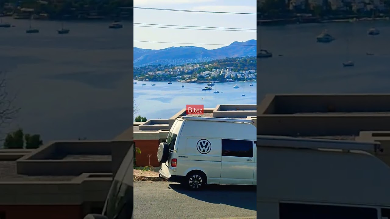 Панорама побережья в Bitez, Bodrum, Turkey