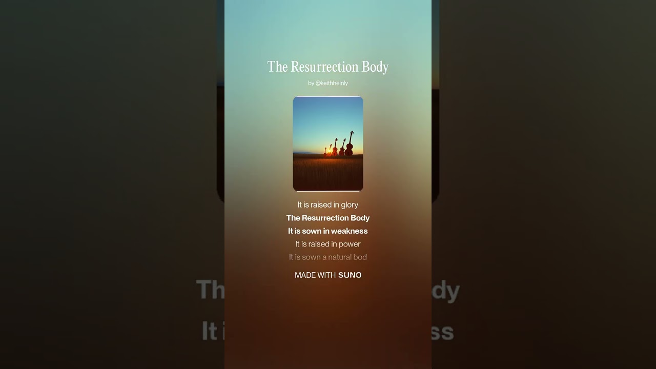 The Resurrection Body