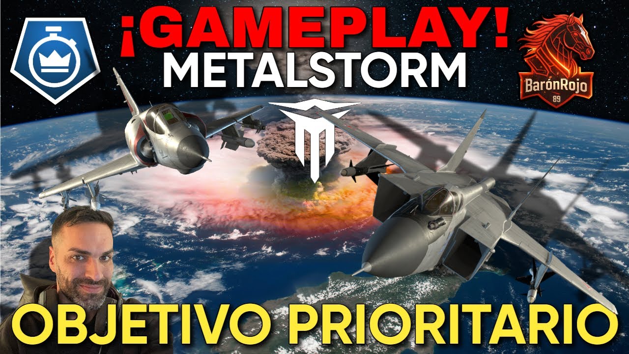 METALSTORM - 🎯 ¡GUÍA PARA GANAR! | Objetivo Prioritario con Mirage III y MiG-31 Foxhound 🚀
