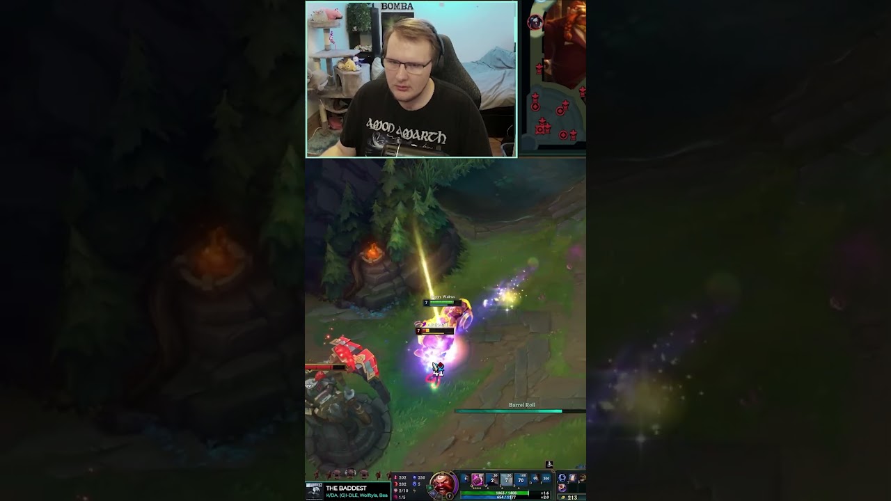 First KDA Gragas Bomba 💜💣