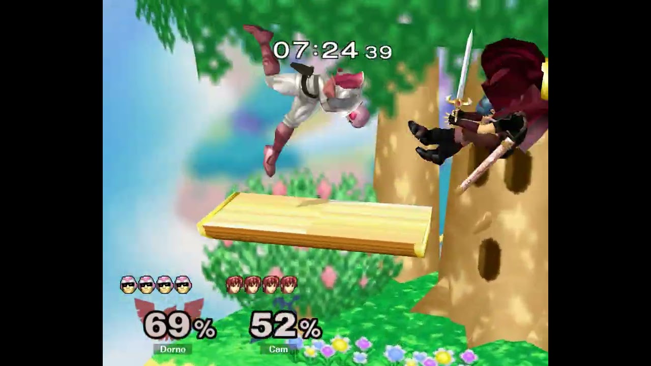 Lab Monster 84 Bracket LR1 – Cam ⟮Marth⟯ vs Dorno ⟮Falcon⟯