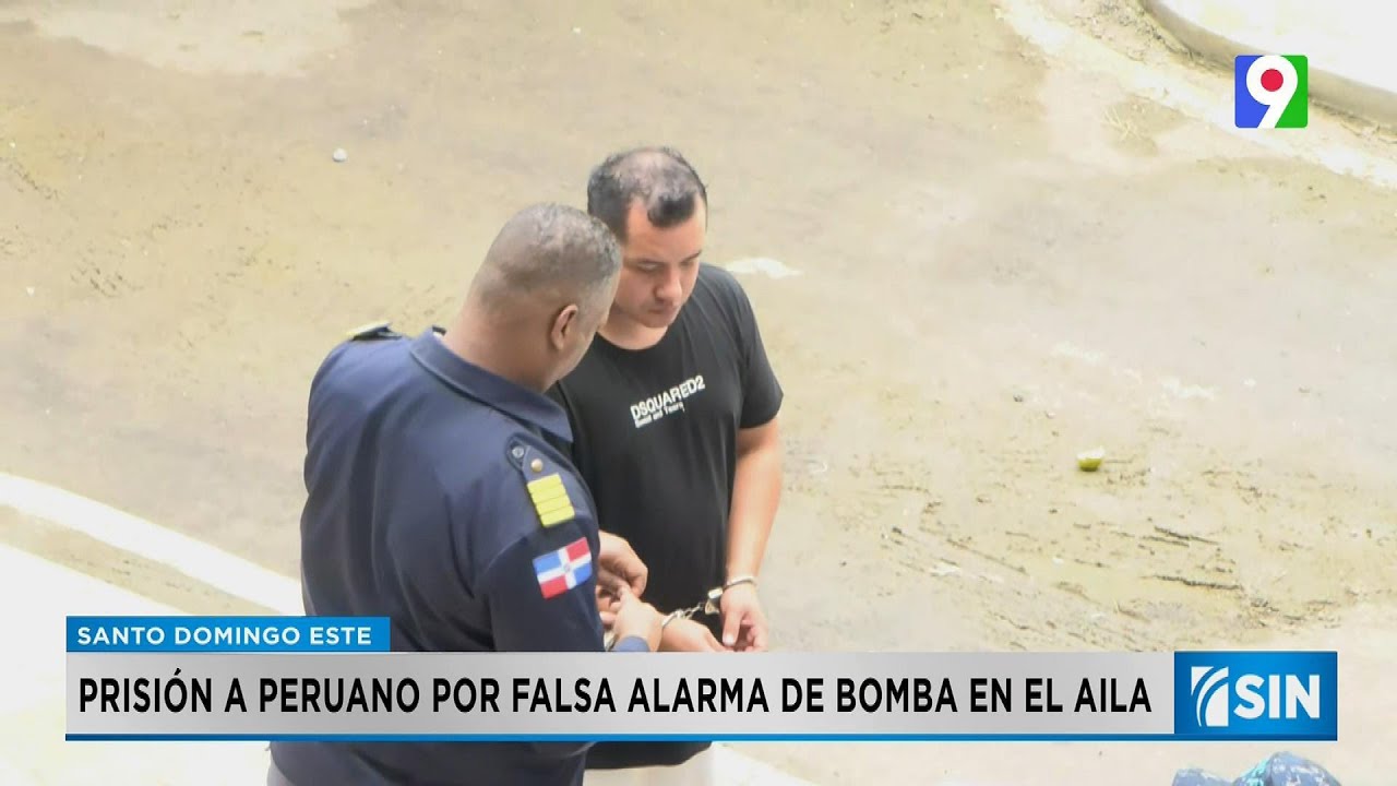 12 meses de prisión para peruano que generó falsa alarma de bomba en el AILA | Primera Emisión SIN