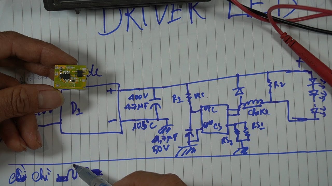Nguyên lý hoạt động của nguồn đèn Led || Driver Led