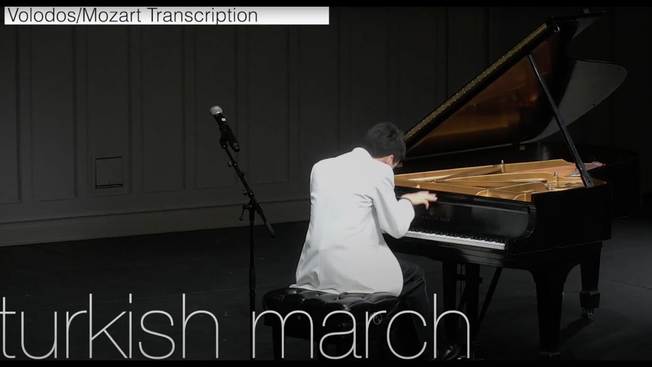 Volodos/Mozart Turkish March - Charlie Albright Live in Concert at Town Hall Seattle
