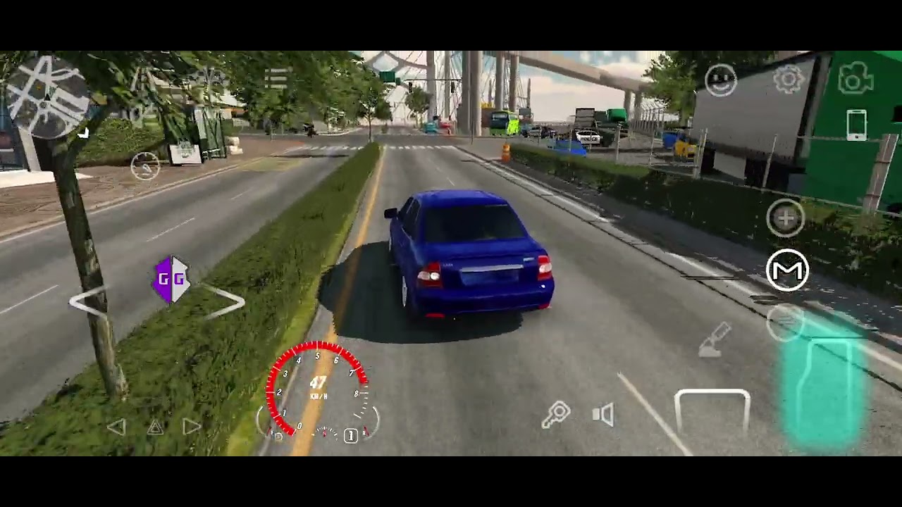 Tutorial de como hacer un semi glich controlable con Game guardián en car parking (bien explicado)