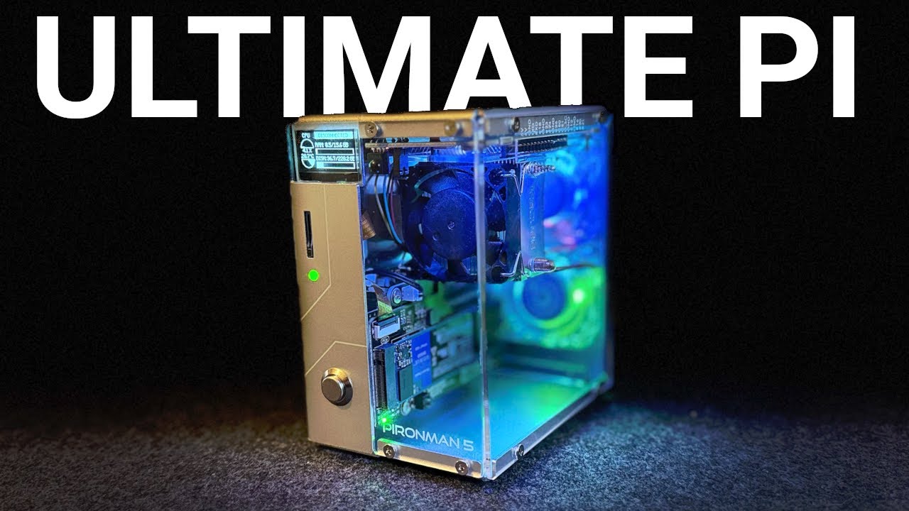 Building the Ultimate Overclocked PI 5 - 16GB RAM - 3.1GHz OC - SunFounder Pironman 5 Tower/Case