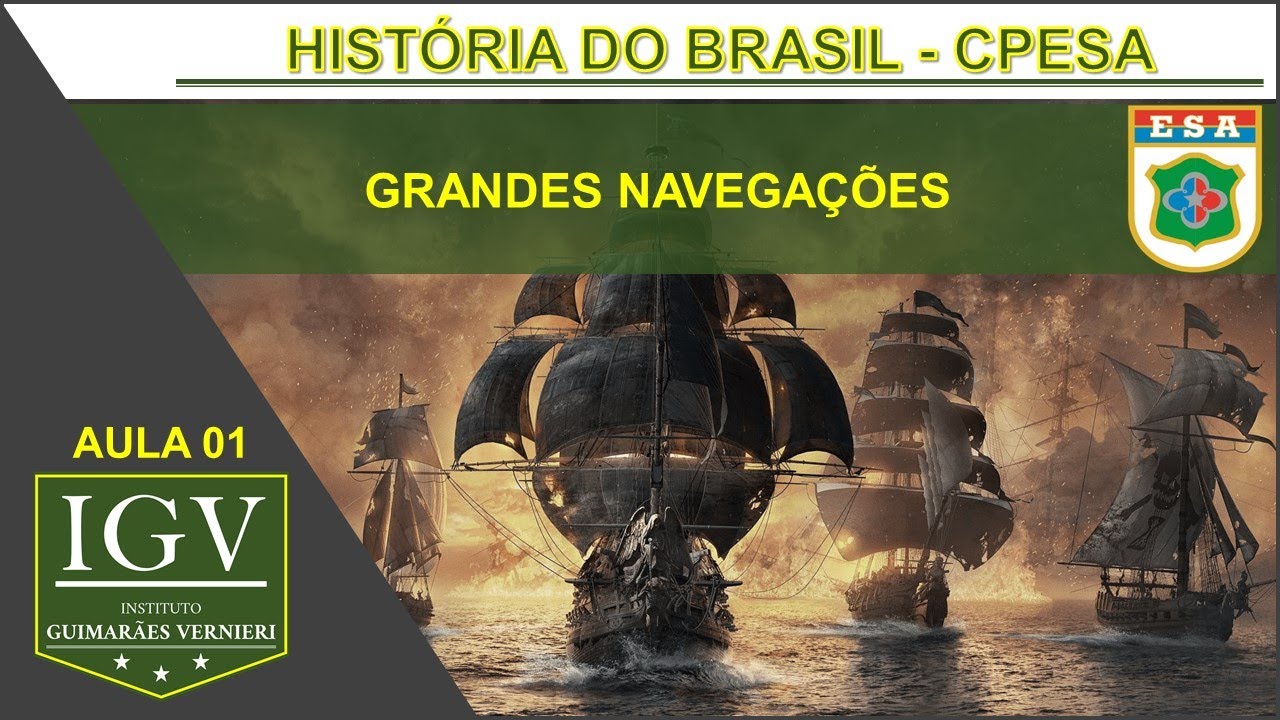 Grandes Navegações | História do Brasil | Aula 01