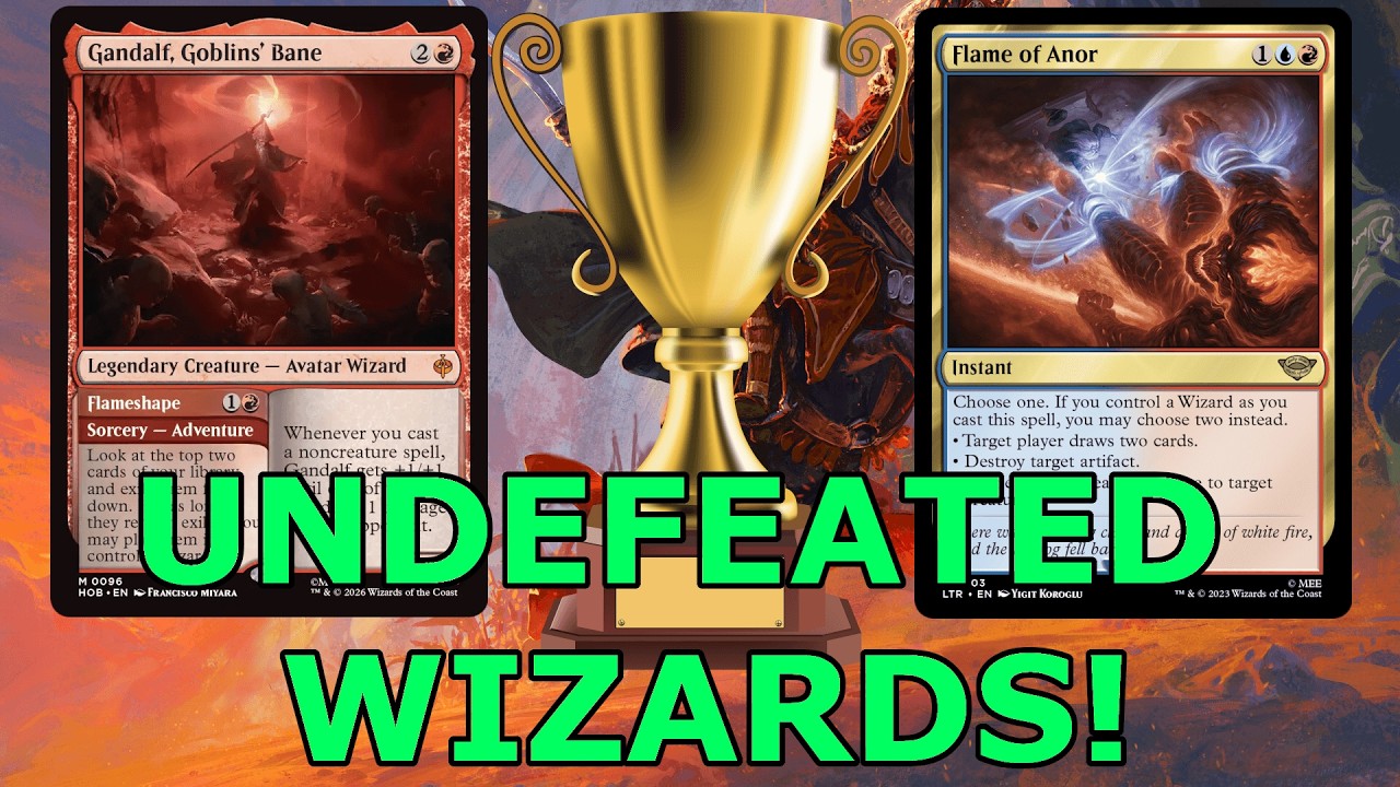 NEW BEST LEAGUE OF THE YEAR! Undefeated with Legacy Jeskai Wizards MTG