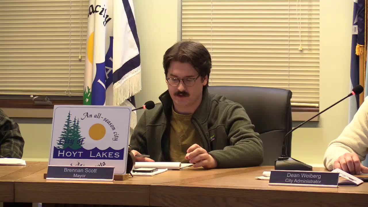 Hoyt Lakes City Council Meeting | February 24th, 2026