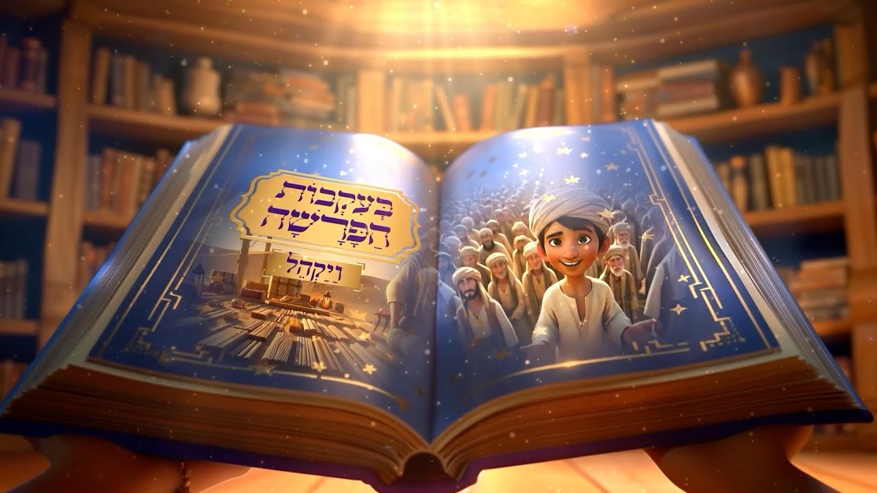 בעקבות הפרשה - פרשת ויקהל | סיפור פרשת השבוע בהמחשת AI מיוחדת