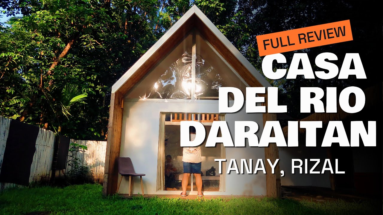 Nature Reset 🌿 Camping-Style River Cabin in Tanay | Full Stay Vlog