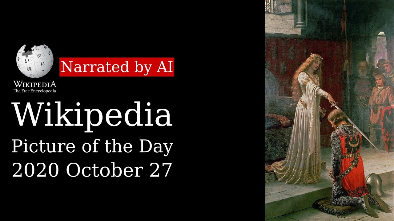 Wikipedia Picture of the Day: 2020-10-27 - The Accolade (Narrated by Salli)