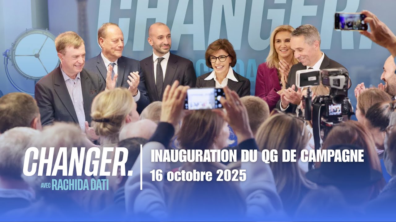Discours lors de l’inauguration du QG de campagne #Dati2026