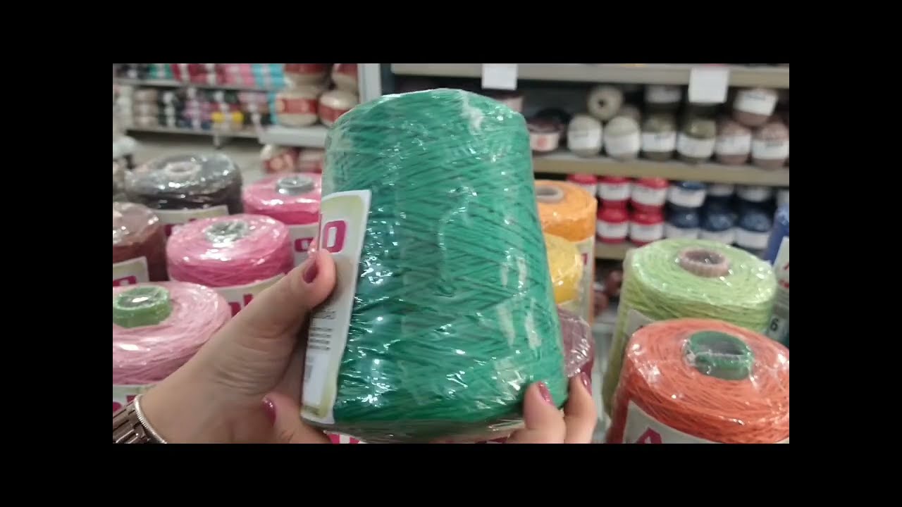 MOSTREI TODAS AS CORES DO BARBANTE APOLO MELHOR VÍDEO PARA VOCÊ ESCOLHER AS CORES DO BARBANTE APOLO
