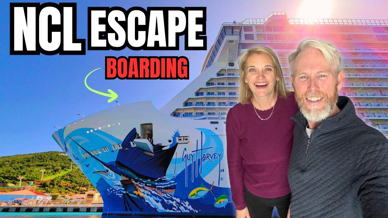 Посадка на Norwegian Escape 🚢 Наше круизное приключение начинается! (А ещё — ШОУ, которое нельзя ...