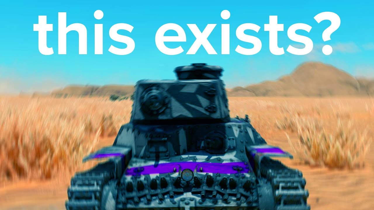 The rarest war thunder tank no one talks about