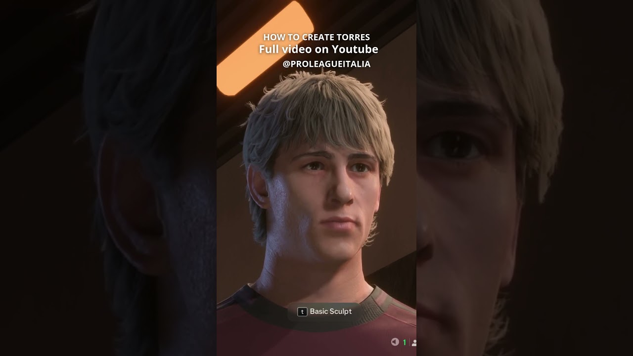 FERNANDO TORRES Face Creation in EA FC 25 - Pro Club & Career Mode Tutorial  #fc25