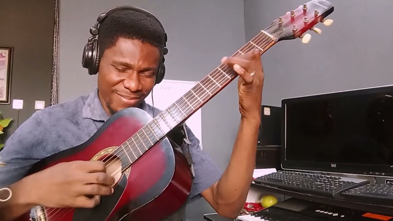 Guitar 🎸 Solo That Tunes you to Dance 🩰❤️🎸🥰 #guitar #guitarplayer #music #solo #afrobeat #reality 