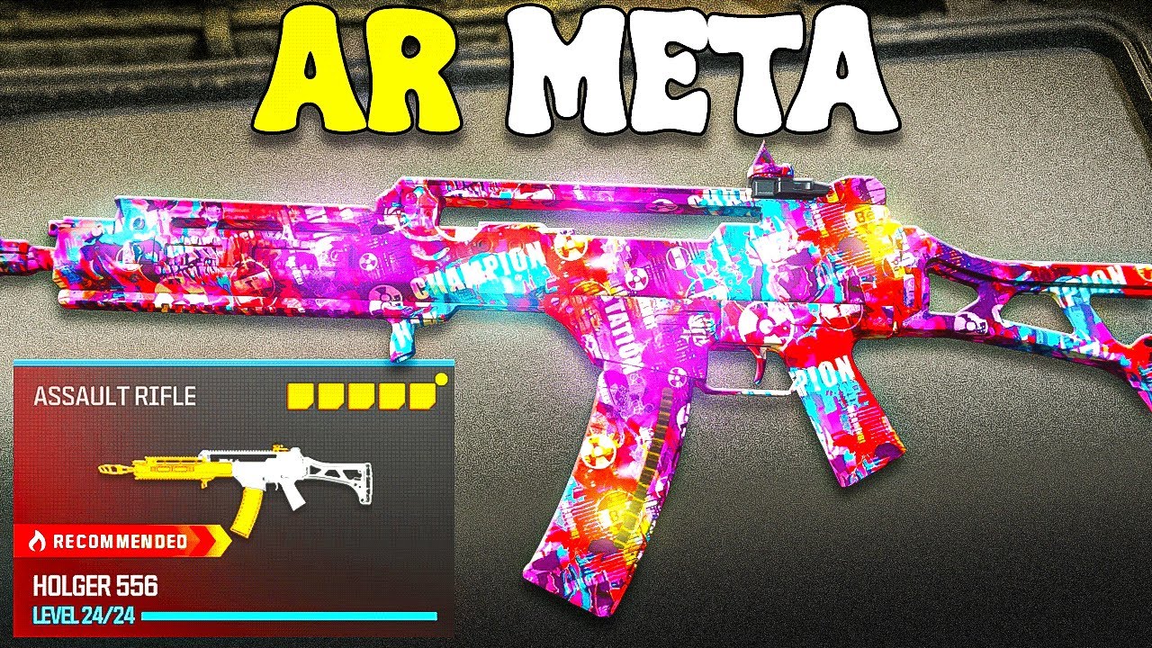 *3 SHOT* HOLGER 556 is BEST AR in MW3! (Best HOLGER 556 Class Setup) - Modern Warfare 3
