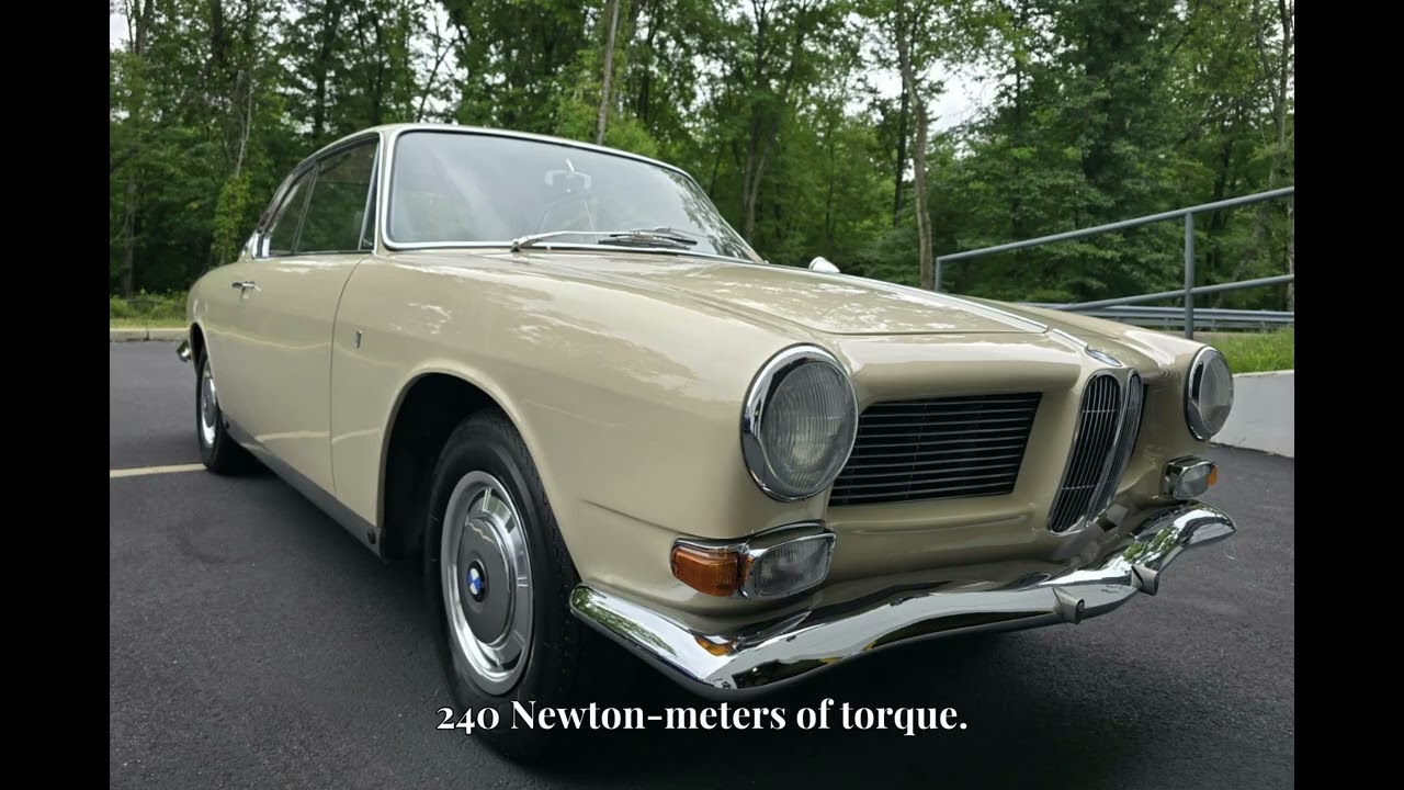 1962 BMW 3200 Coupe CS: The Rare Bertone-Designed V8 Luxury Classic Review
