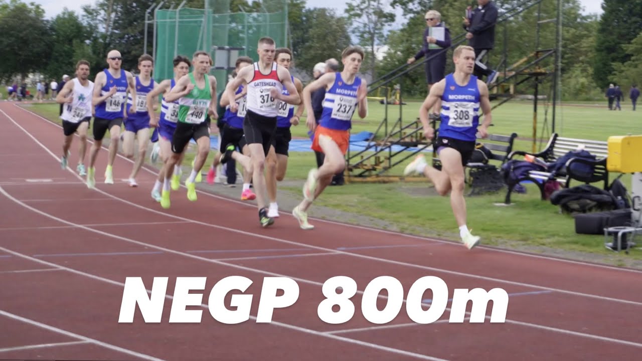 NEGP 4 - 800m A and B races | FAST FINISH