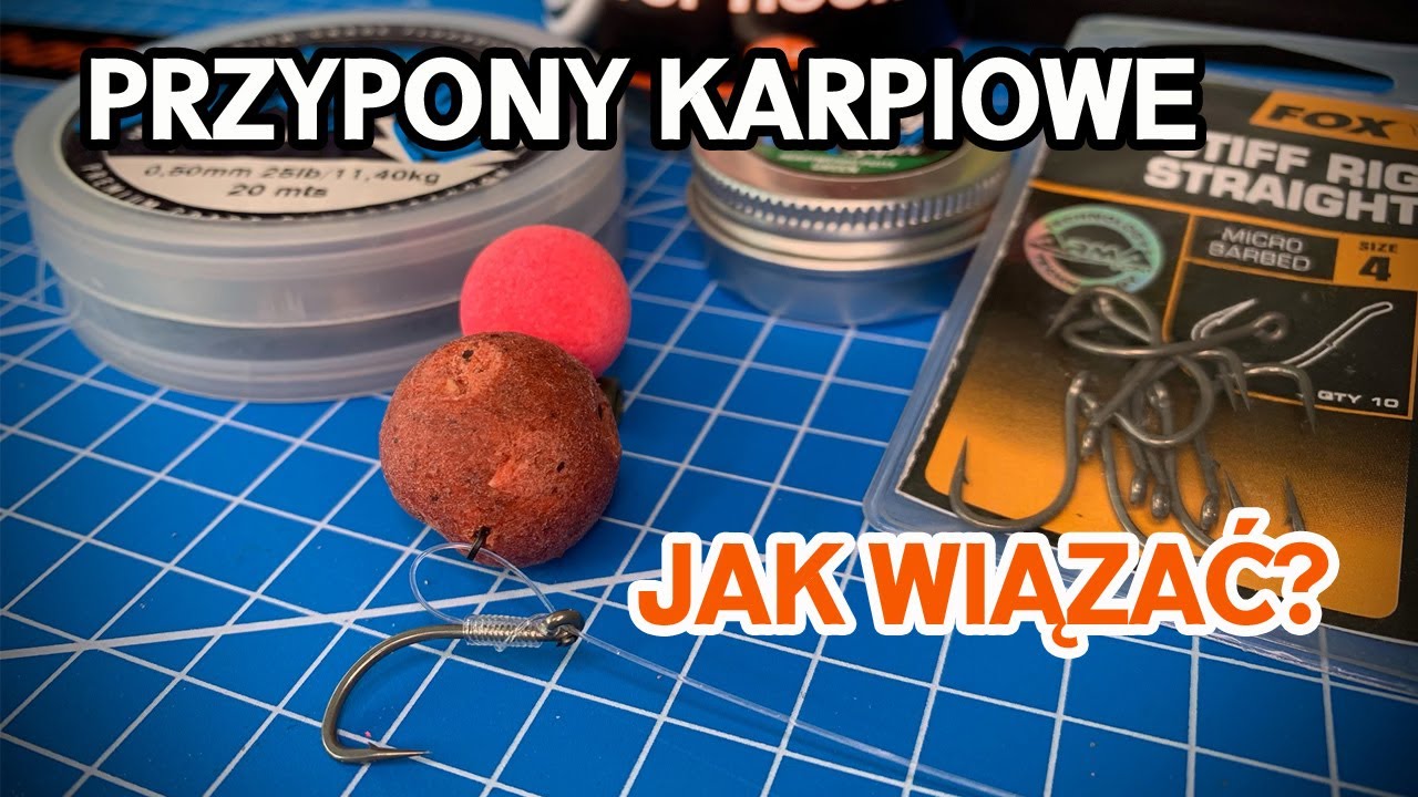 JAK WIĄZAĆ? Przypony karpiowe cz.1