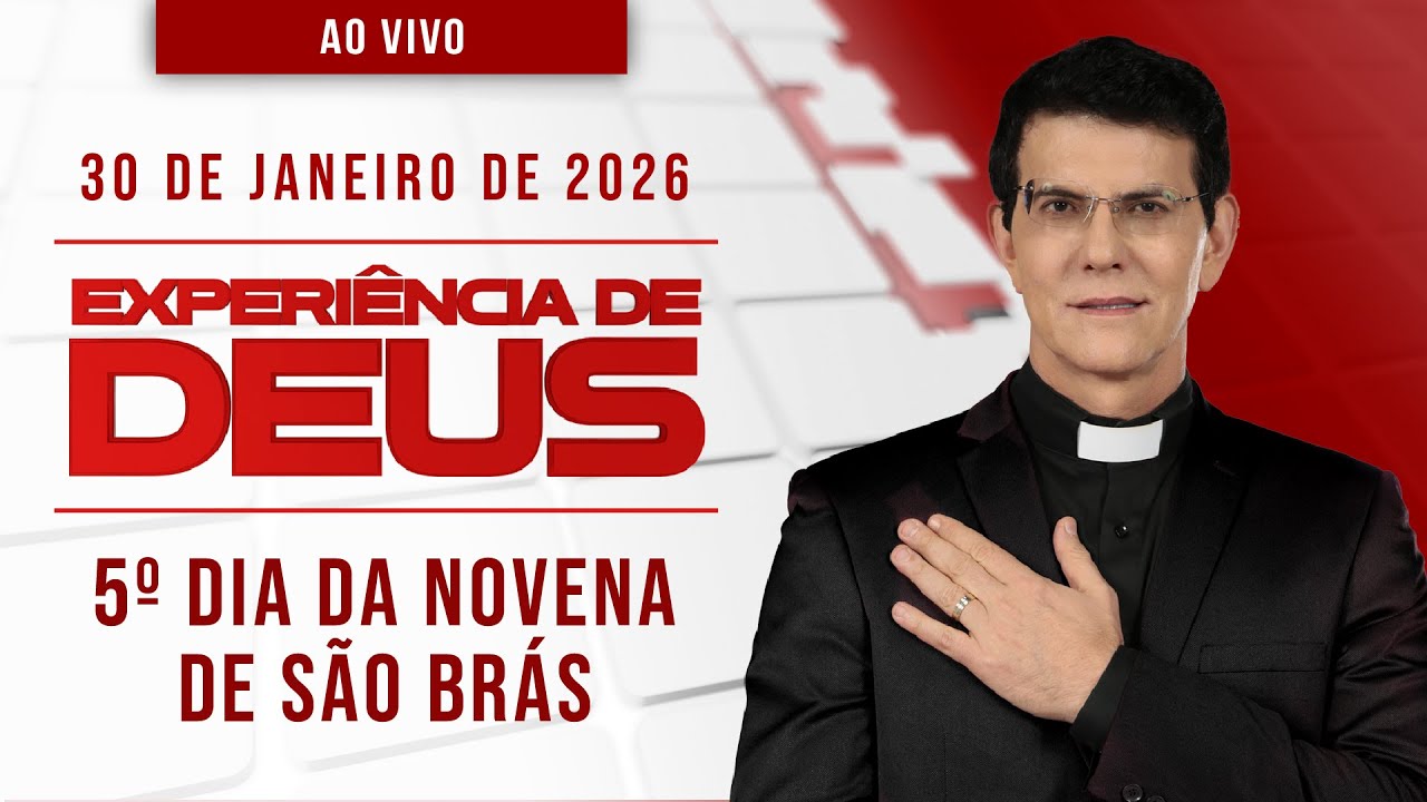 EXPERIÊNCIA DE DEUS | 30/01/26 | 5º DIA DA NOVENA DE SÃO BRÁS | @PadreManzottiOficial​