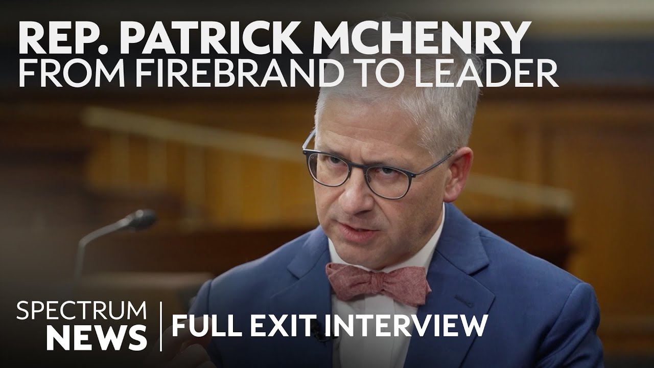 Full Interview: Rep. Patrick McHenry reflects on 20 years in Congress