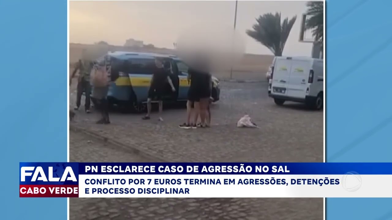 Caso agressão entre taxista e turistas no Sal: PN esclarece conflito por pagamento de 7 euros