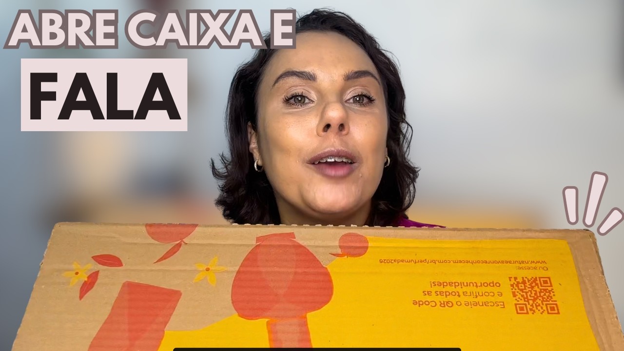 ABERTURA DE CAIXA AVON CICLO 05 DE 2026 | UNBOXING