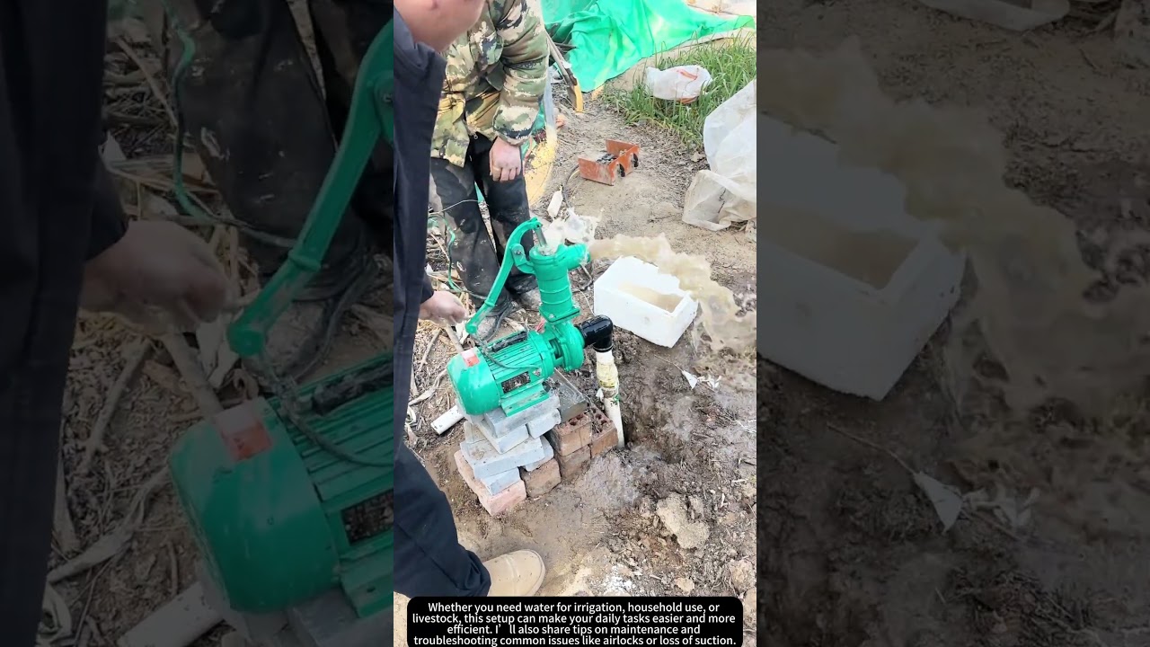 Installing a Self-Priming Pump 🔧💦