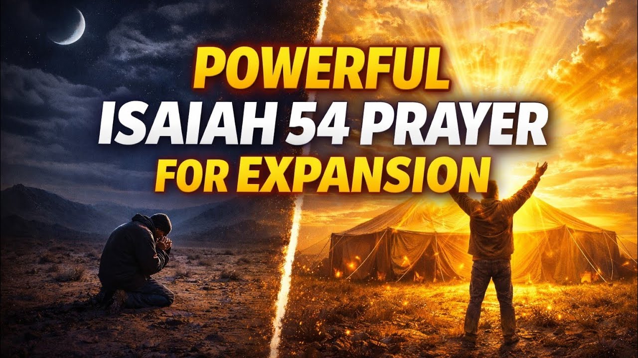 ISAIAH 54 Covenant Of Peace Prayer 🔥 When Everything Is Shaking, Stand Here