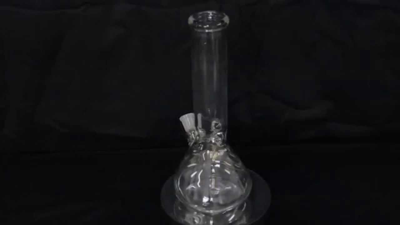 Water Pipe Beaker Bottom Clear 12