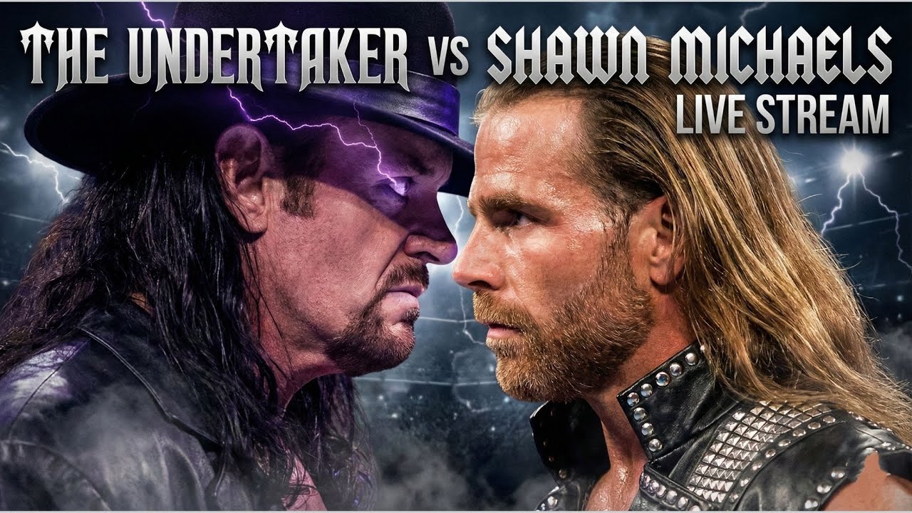 Undertaker vs. Shawn Michaels⚰️💔THE GREATEST MATCH EVER? | WWE 2K25 